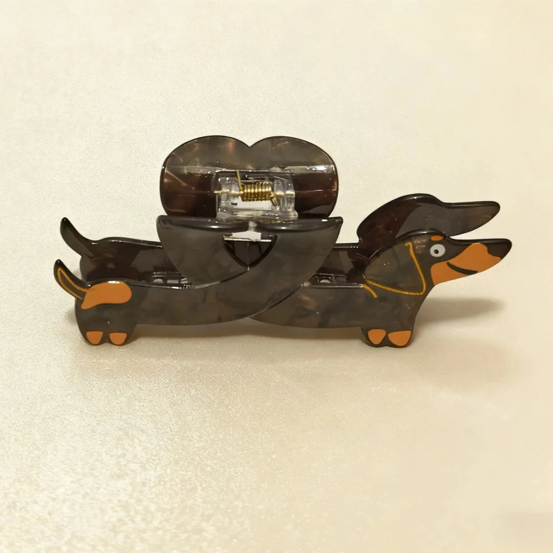 Cute Dachshund Hair Clip