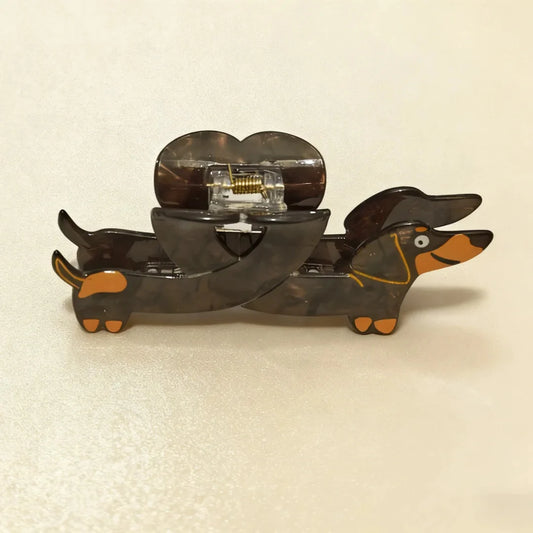 Cute Dachshund Hair Clip
