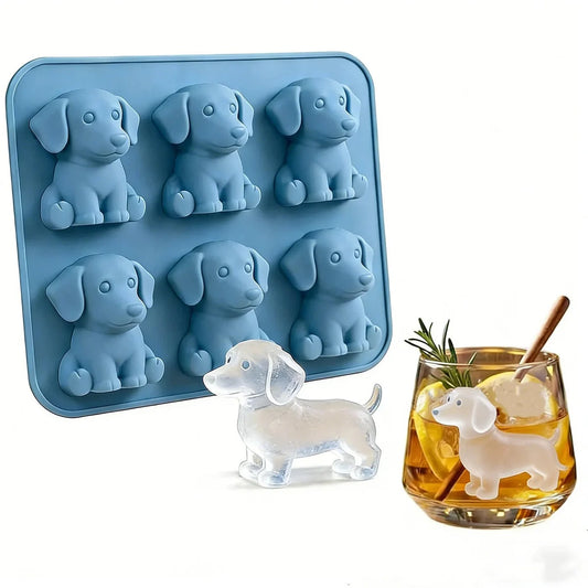 Adorable Dachshund Ice Cube Molds