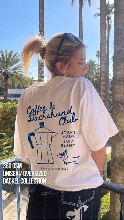 COFFEE & DACHSHUND Tee