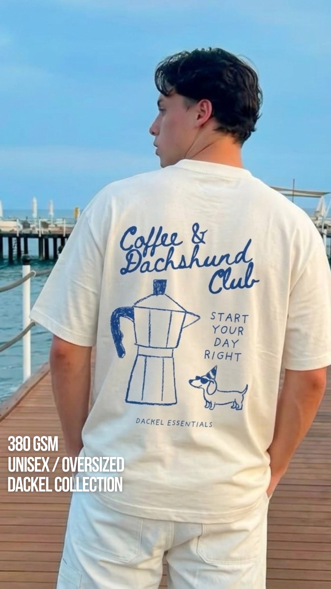 COFFEE & DACHSHUND Tee