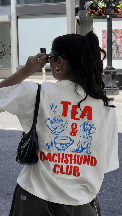 TEA & DACHSHUND Tee