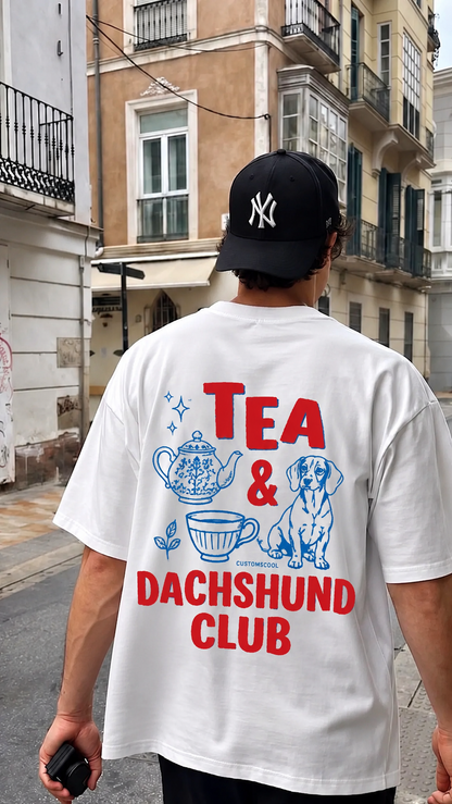 TEA & DACHSHUND Tee