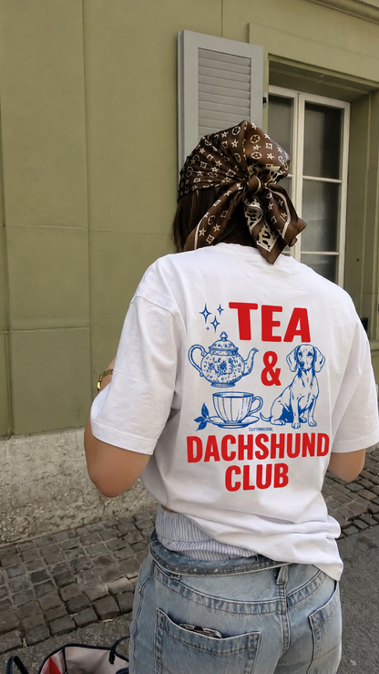 TEA & DACHSHUND Tee
