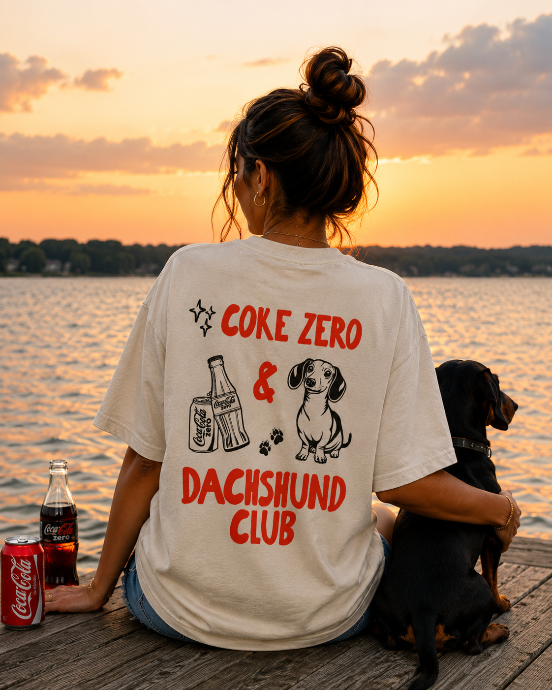 Coke Zero Dachshund Club Tee