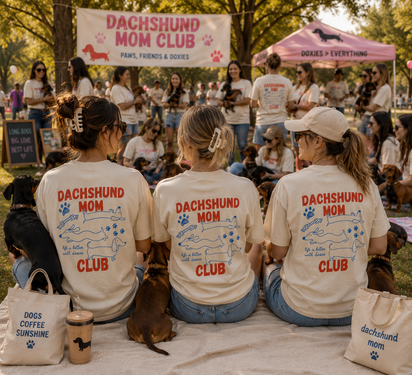 Dachshund Parents Club Tee