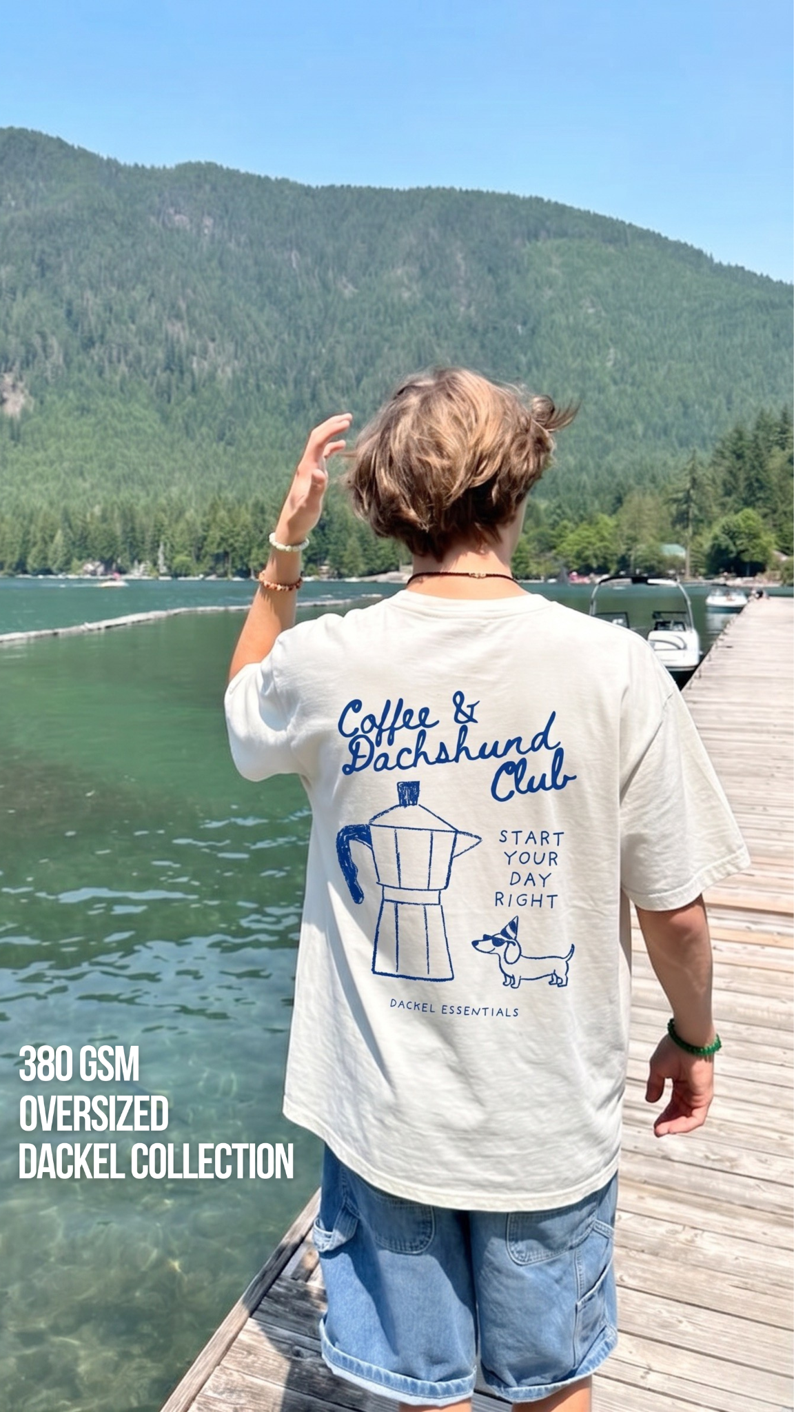 COFFEE & DACHSHUND Tee